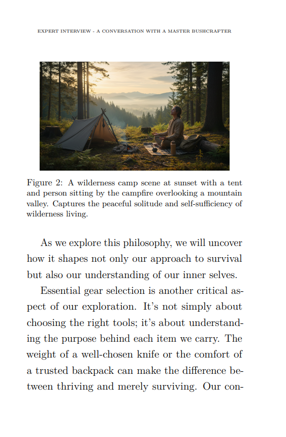Expert Interview: A Conversation with A Master Bushcrafter: Philosophy and Favorite Techniques from a Renowned Expert