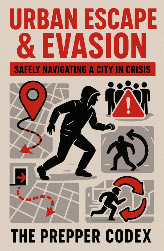 Urban Escape and Evasion: Safely Navigating a City in Crisis