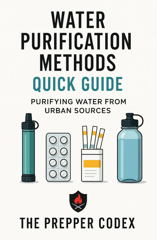 Water Purification Methods Quick Guide: Purifying Water from Urban Sources