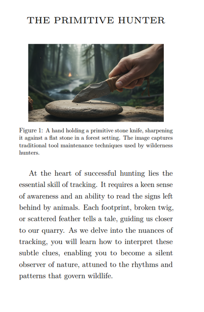 The Primitive Hunter: Hunting, Trapping, and Fishing Without Modern Tools