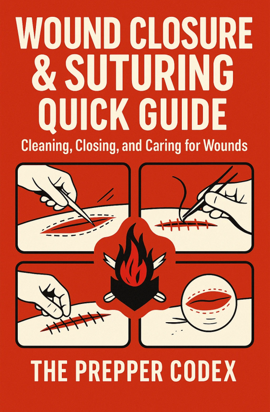 Wound Closure and Suturing Quick Guide: Cleaning, Closing, and Caring for Wounds