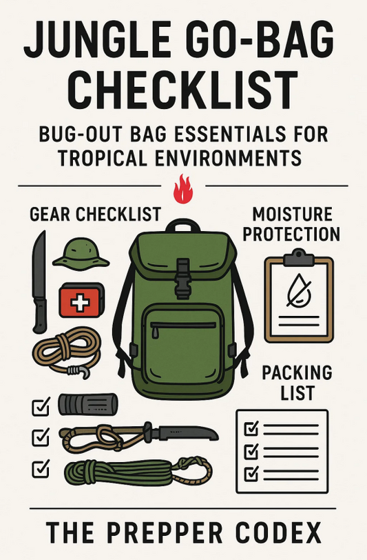 Jungle Go-Bag Checklist: Bug-Out Bag Essentials for Tropical Environments