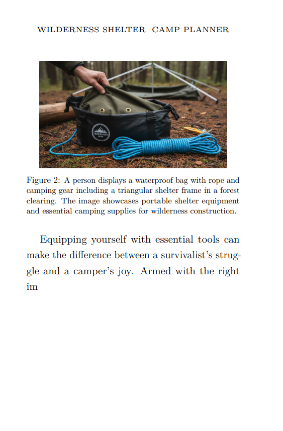 Wilderness Shelter & Camp Planner: Planning and Building Long-Term Wilderness Camps