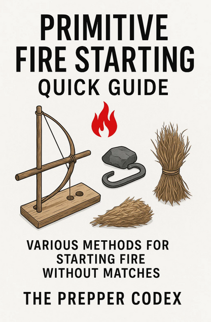 Primitive Fire Starting Quick Guide: Various Methods For Starting Fire Without Matches