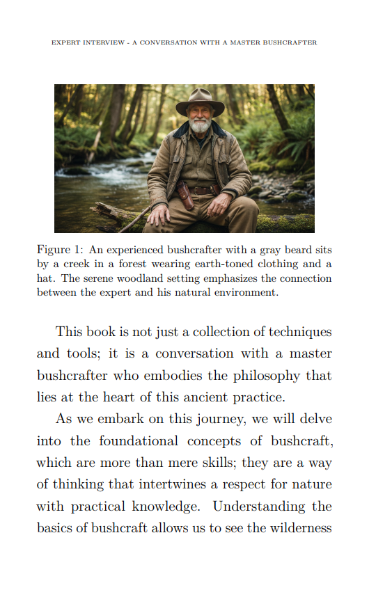 Expert Interview: A Conversation with A Master Bushcrafter: Philosophy and Favorite Techniques from a Renowned Expert