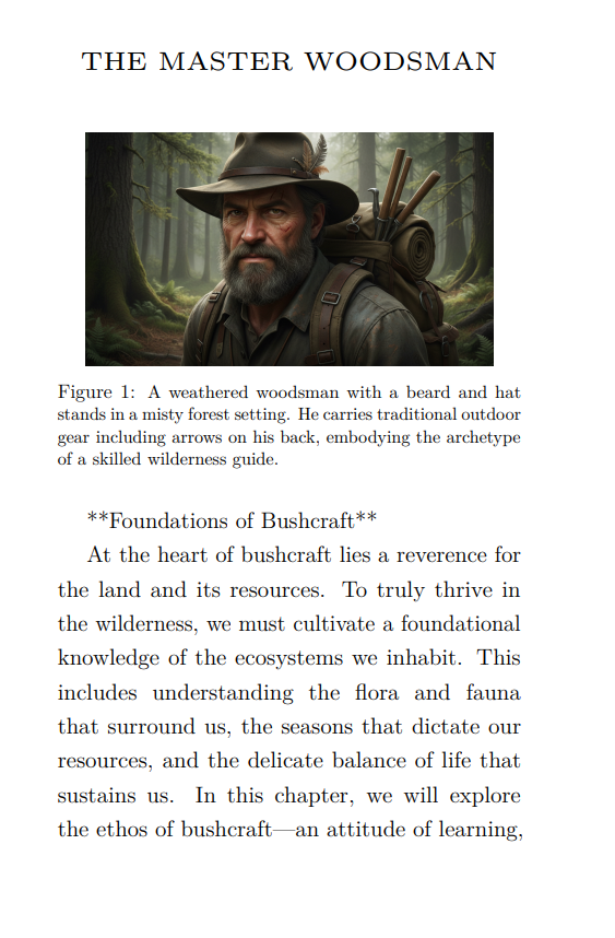 The Master Woodsman: Advanced Bushcraft Skills for Wilderness Living