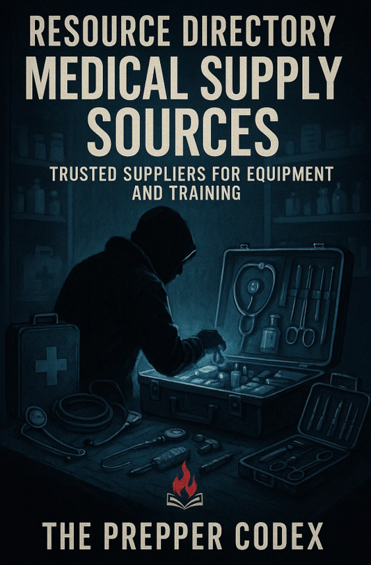 Resource Directory: Medical Supply Sources: Trusted Suppliers for Equipment and Training