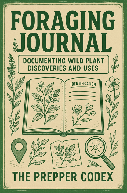 Foraging Journal: Documenting Wild Plant Discoveries and Uses