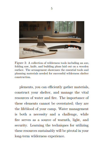 Wilderness Shelter & Camp Planner: Planning and Building Long-Term Wilderness Camps