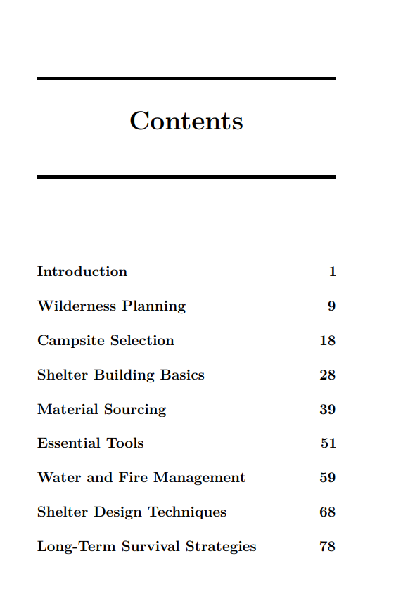 Wilderness Shelter & Camp Planner: Planning and Building Long-Term Wilderness Camps