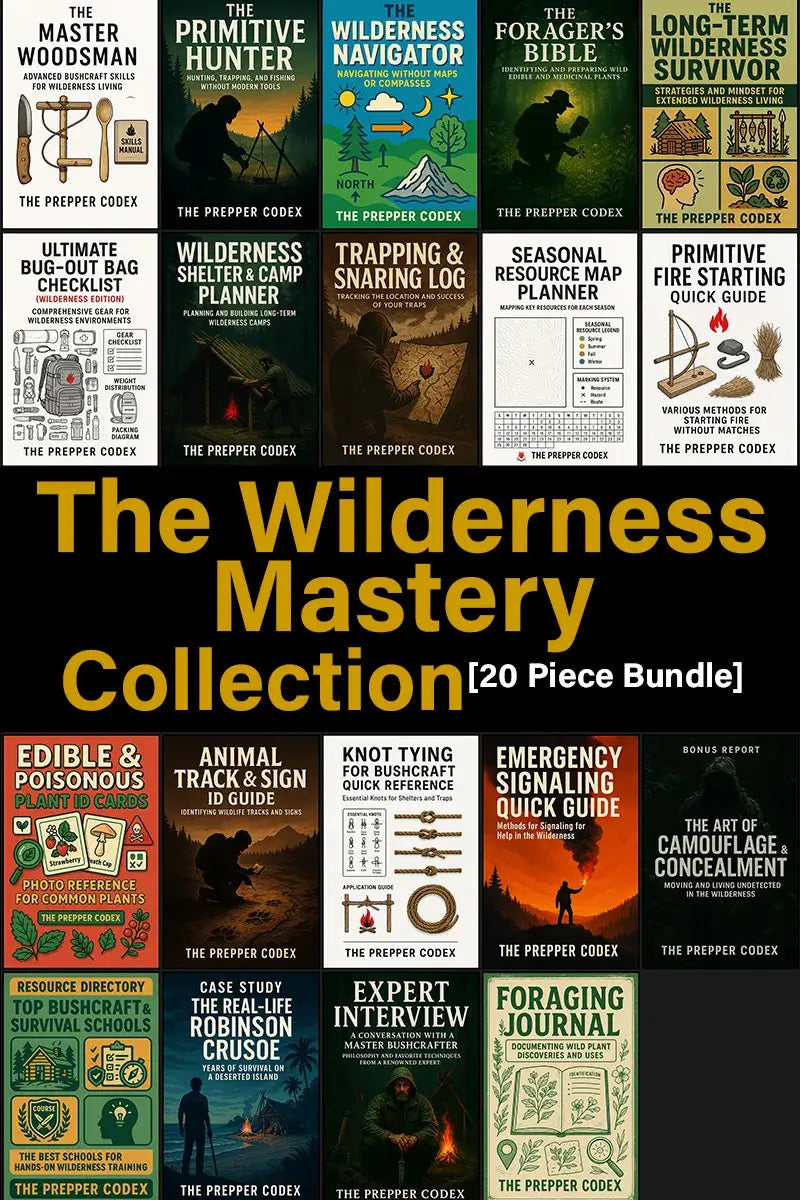 The Wilderness Mastery Collection - Complete Survival Training Bundle