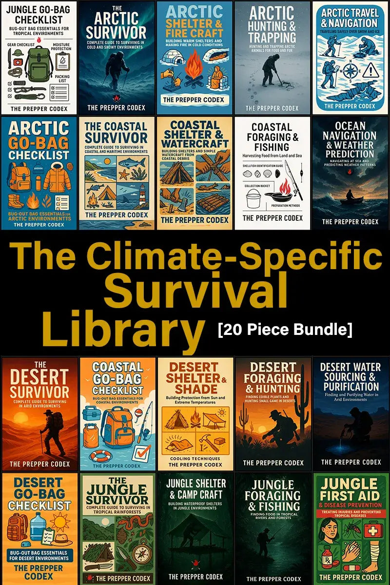 The Climate-Specific Survival Library - Complete 20-eBook Environmental Training Bundle