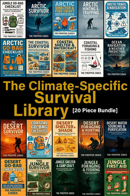 The Climate-Specific Survival Library - Complete 20-eBook Environmental Training Bundle