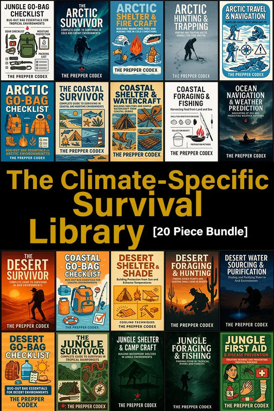 The Climate-Specific Survival Library - Complete 20-eBook Environmental Training Bundle