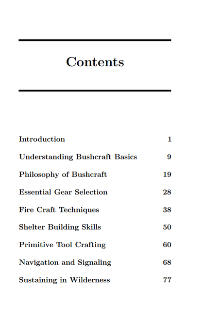 Expert Interview: A Conversation with A Master Bushcrafter: Philosophy and Favorite Techniques from a Renowned Expert