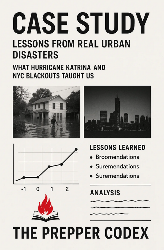 Case Study: Lessons from Real Urban Disasters: What Hurricane Katrina and NYC Blackouts Taught Us
