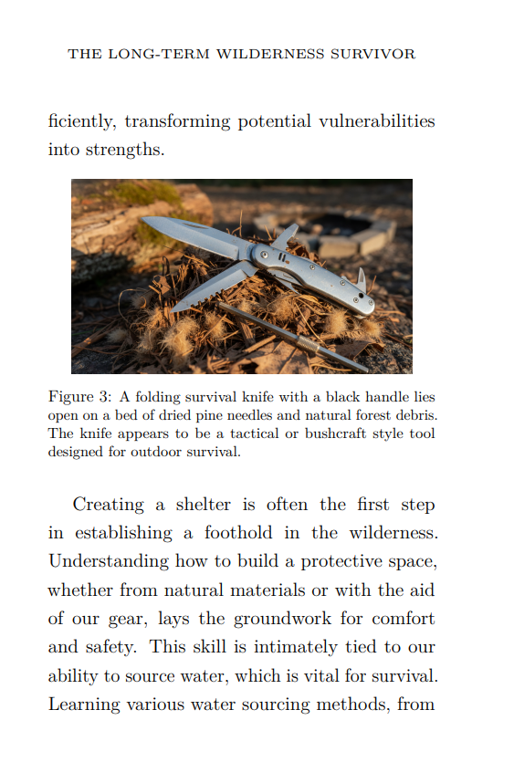 The Long-Term Wilderness Survivor: Strategies and Mindset for Extended Wilderness Living