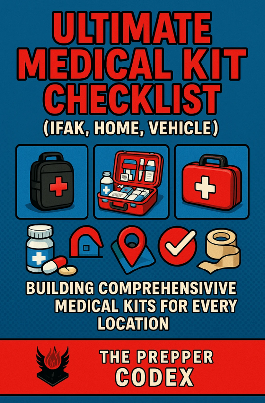 Ultimate Medical Kit Checklist (IFAK, Home, Vehicle): Building Comprehensive Medical Kits for Every Location