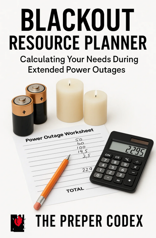 Blackout Resource Planner: Calculating Your Needs During Extended Power Outages