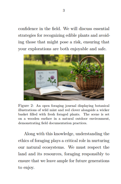 Foraging Journal: Documenting Wild Plant Discoveries and Uses